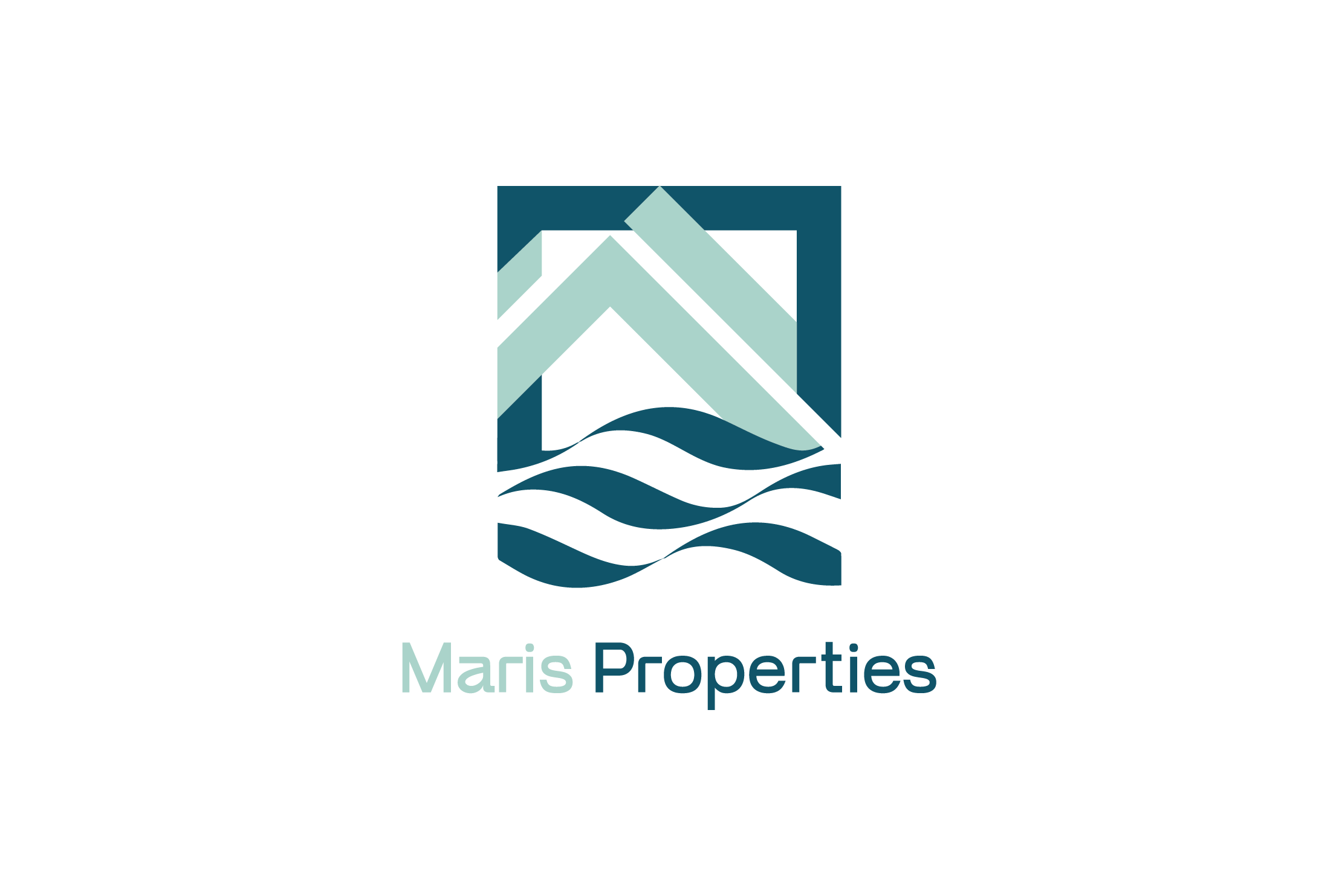 Logo Blue Green for Maris Properties
